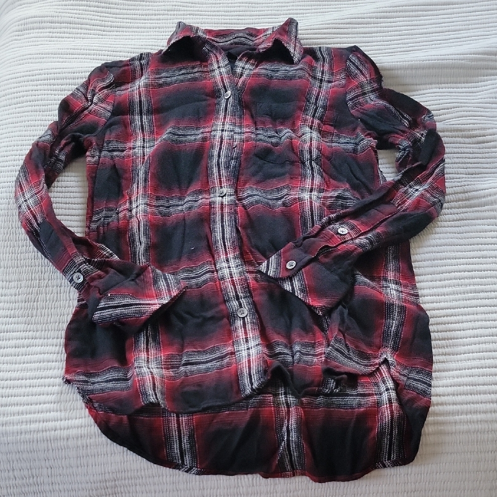 Madewell lightweight Plaid Button-Up Shirt